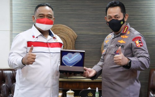 Kapolri Bersama BP2MI Bahas Penyelundupan PMI 